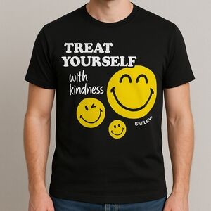 Smiley World treat Yourself T-shirt Size Med
